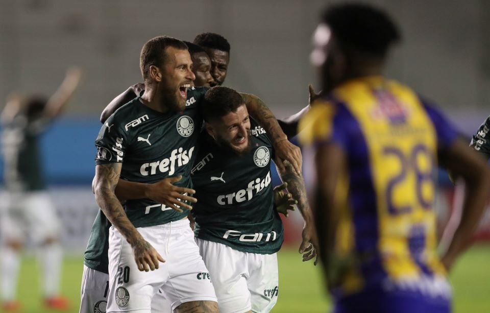 Palmeiras vence na Libertadores