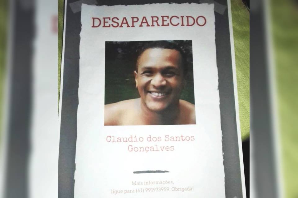 Claudio dos Santos Gonçalves, desaparecido