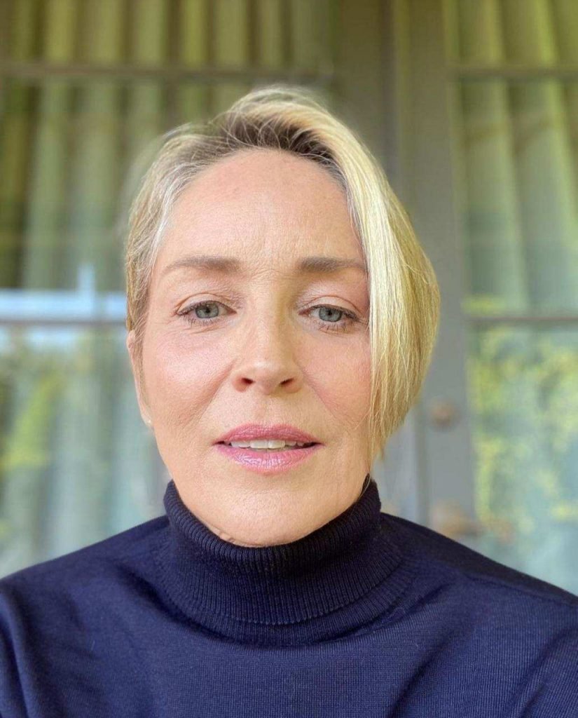 Sharon Stone estrela ensaio aos 62 anos: “Grata por ainda estar ...