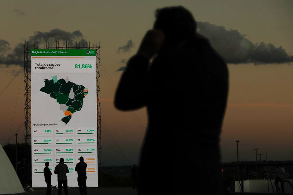 tse eleicoes 2020 brasil telao TSE
