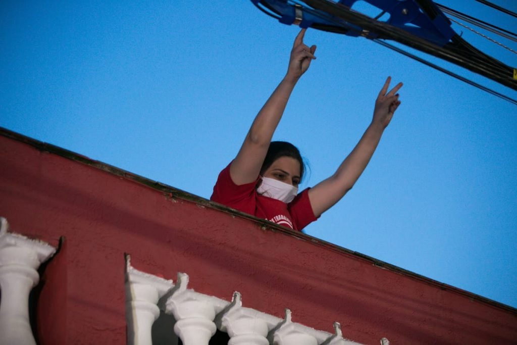 Natalia Szermeta esposa do Boulos