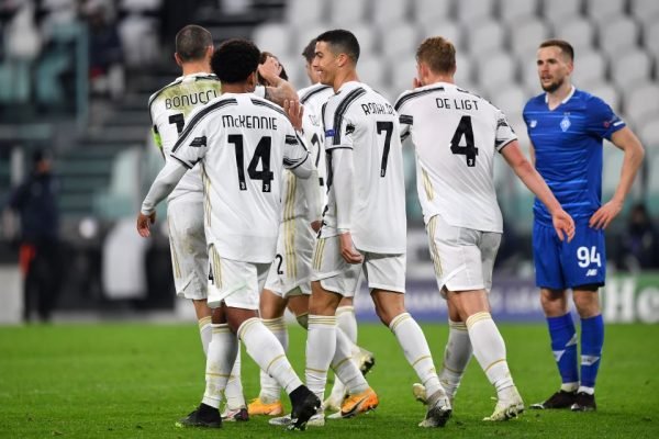 Juventus vence na Champions