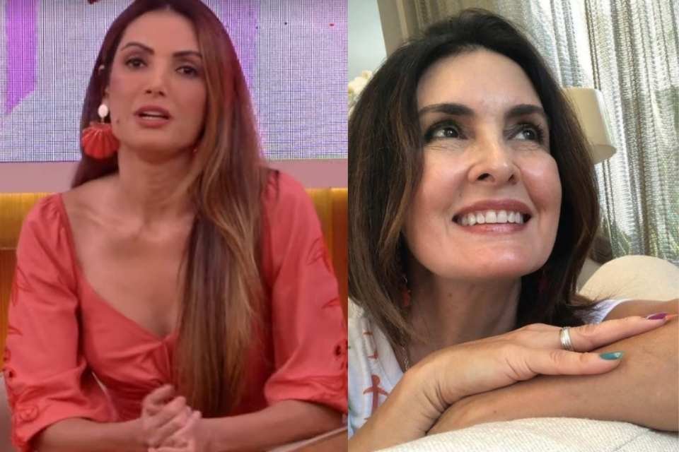 Patricia Poeta e Fátima Bernardes