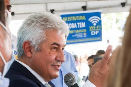 Ministro Marcos Pontes Inauguração do Wifi e lan House Social na Estrutural 6