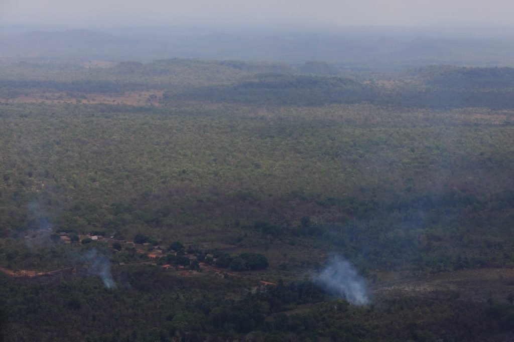 O Ministério da Defesa organiza assistência em aldeias indígenas da etnia Guajajara no Maranhão