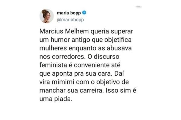 Famosos repercutem reportagem sobre marcius melhem, acusado de assédio por Dani Calabresa