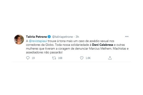 Famosos repercutem reportagem sobre marcius melhem, acusado de assédio por Dani Calabresa