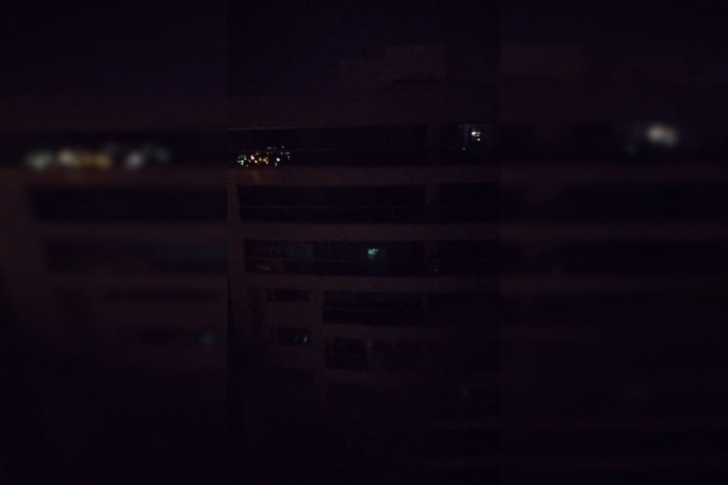 prédio sem luz
