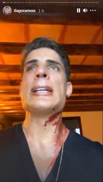 Tiago Ramos esfaqueado no México