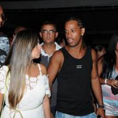 Ronaldinho e Priscilla Coelho