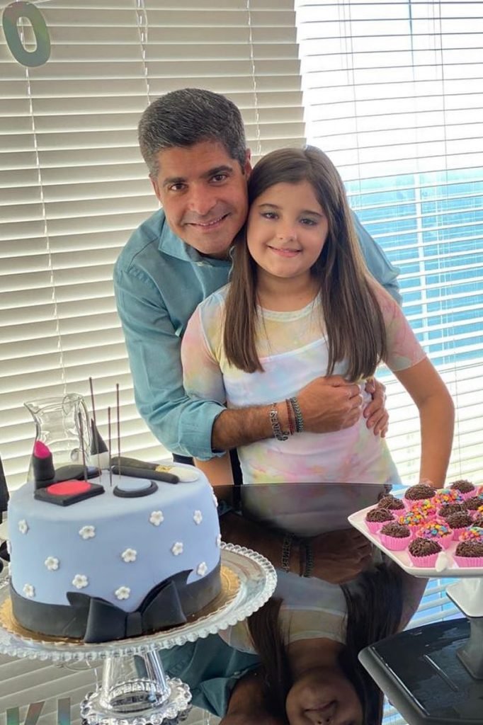 ACM Neto com a filha Marcela