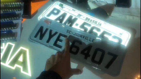 placas clonadas