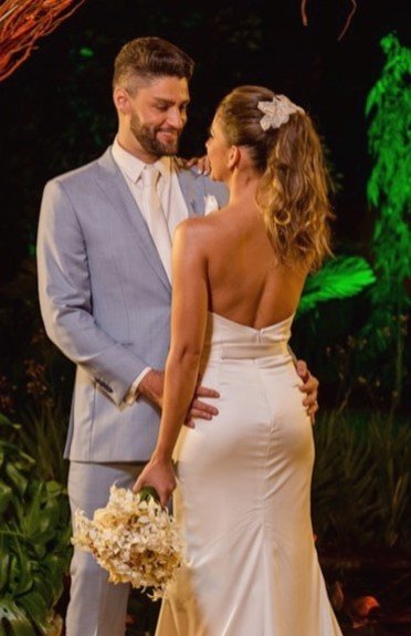 Munhoz e a mulher