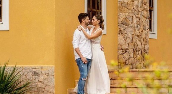 Munhoz e a mulher