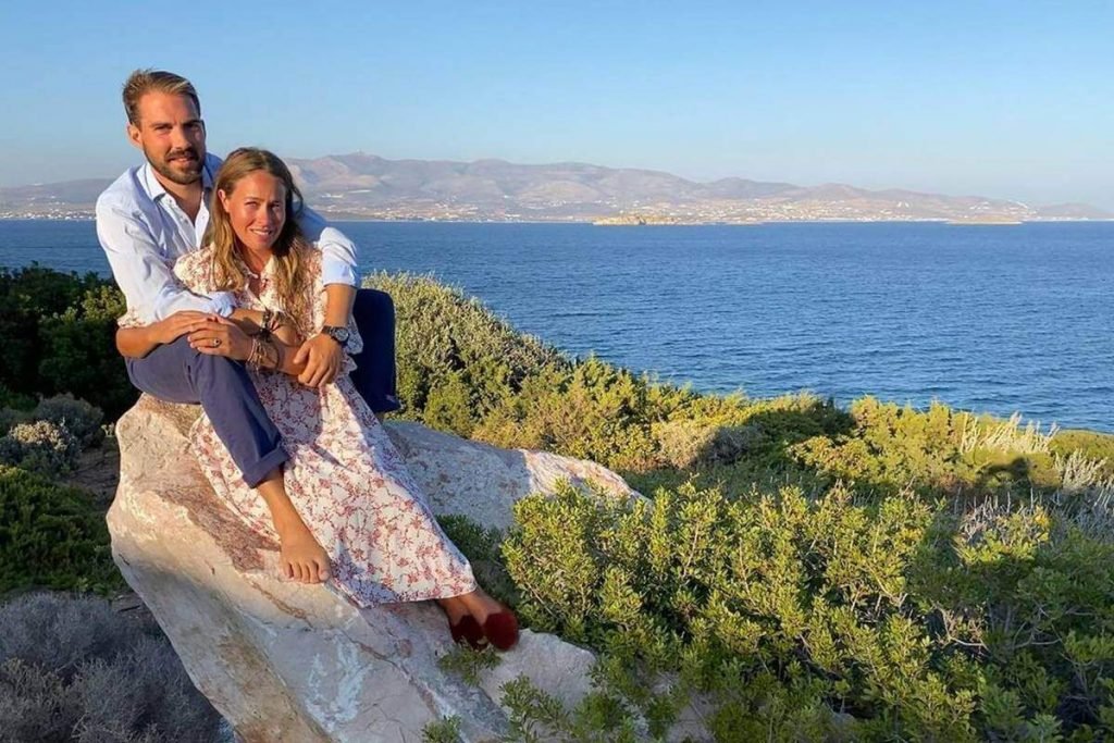 Príncipe Philippos da Grécia e da Dinamarca e Nina Flohr