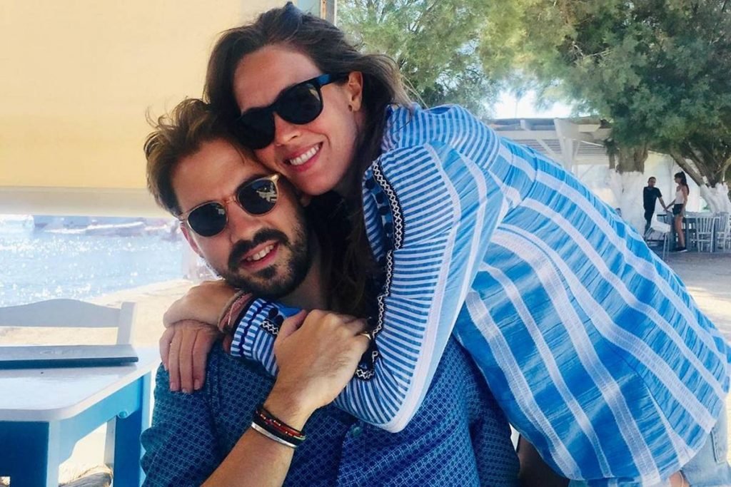 Príncipe Philippos da Grécia e da Dinamarca e Nina Flohr