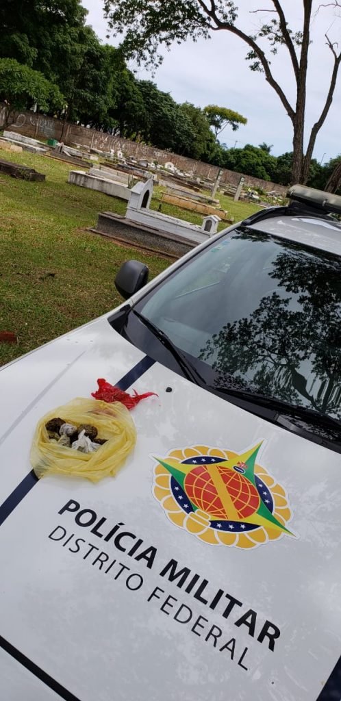 apreensão drogas cemitério