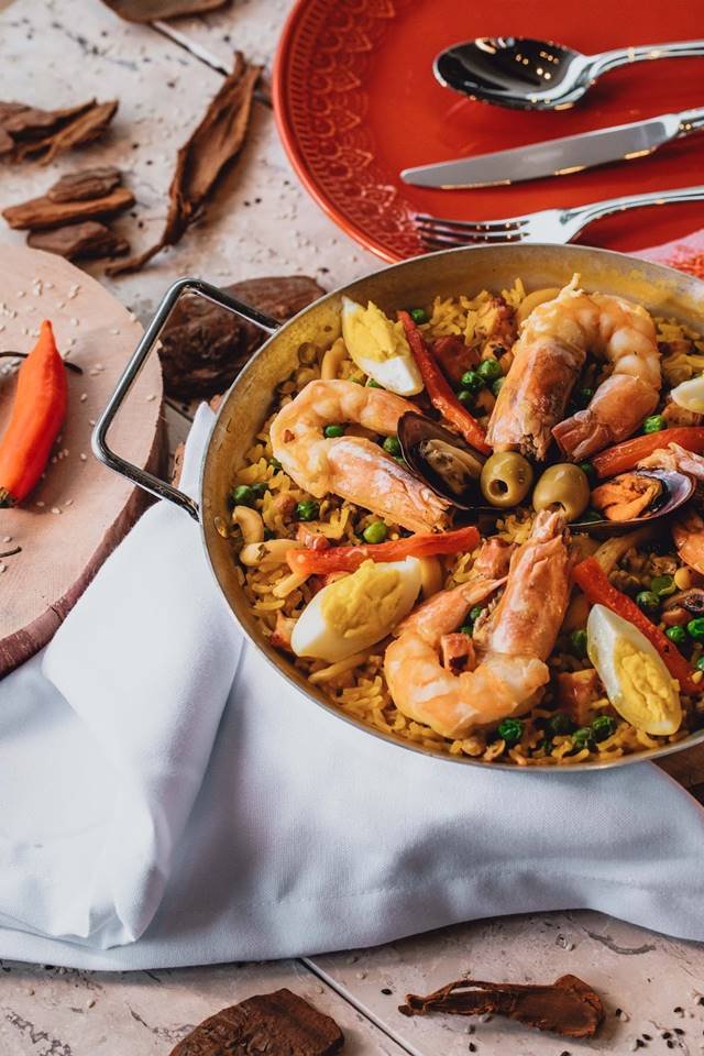 Na foto, um prato com frutos do mar - Metrópoles