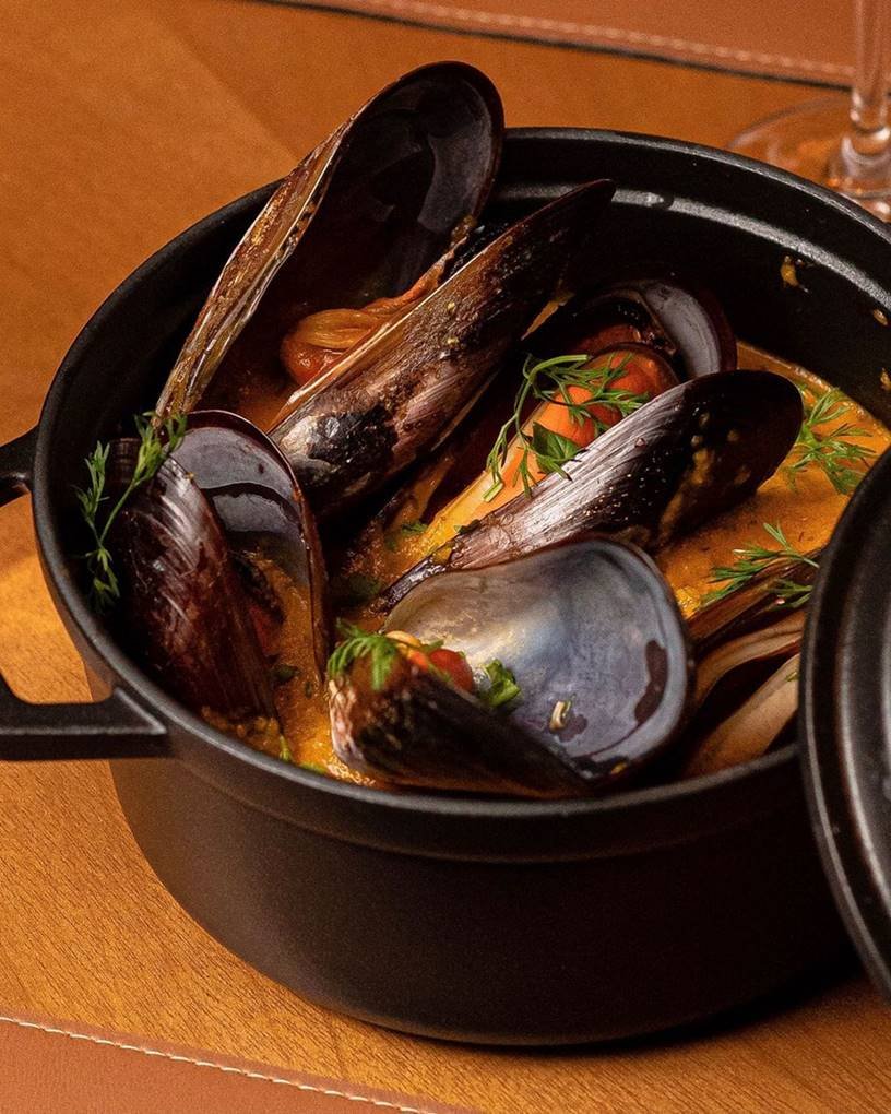 Moqueca de mexilhões
