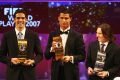 Kaká, Cristiano Ronaldo e Messi