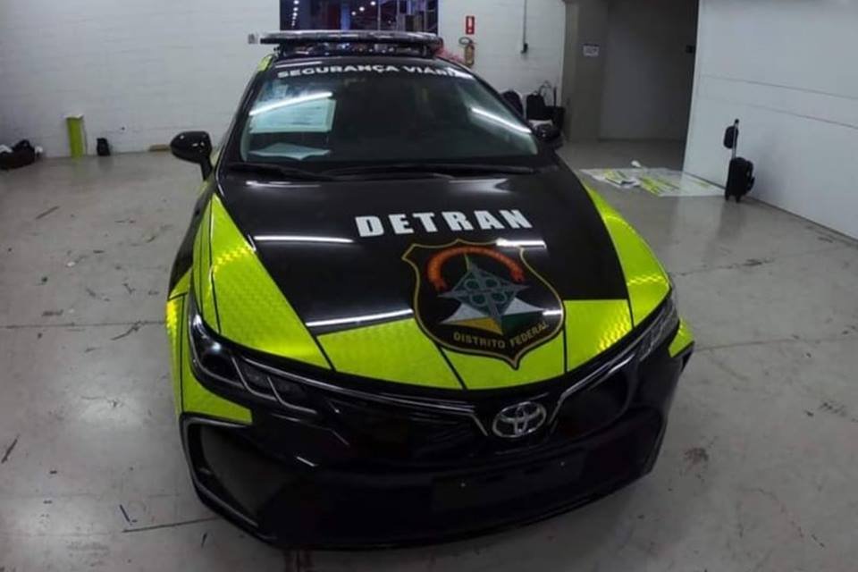 Novas viaturas do Detran