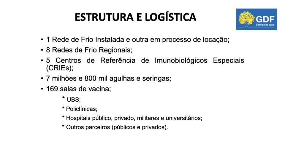 Plano de vacinação do DF