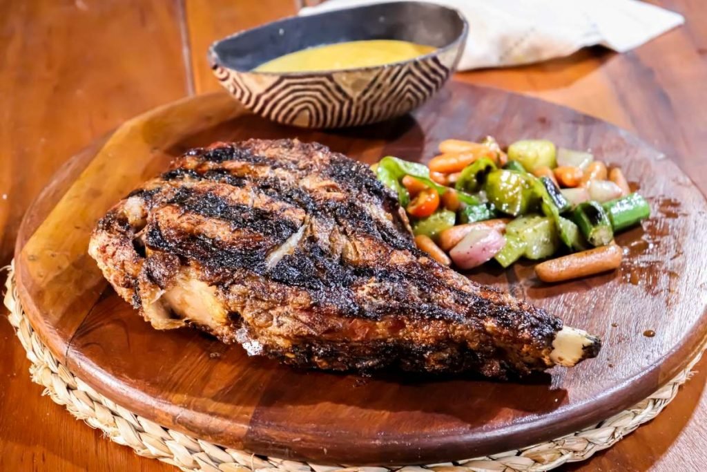 Tomahawk na parrilla