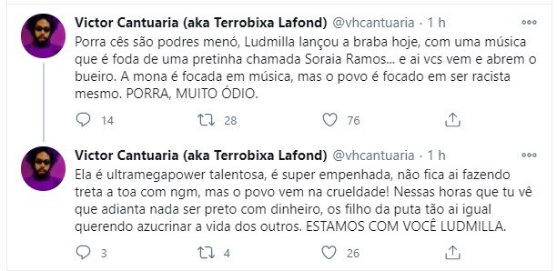 Ludmilla Tweet