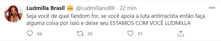 Tweet Ludmilla
