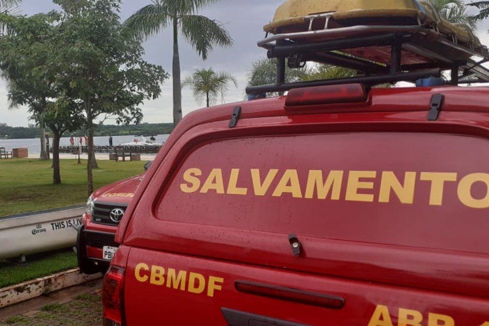 corpo encontrado lago paranoá