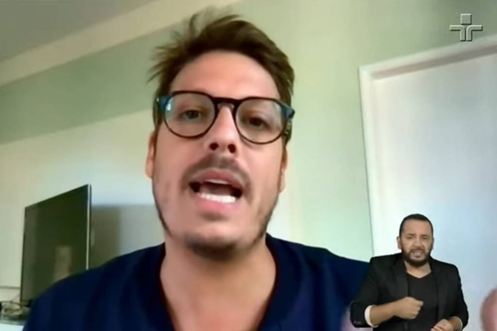 Fábio Porchat no Roda Viva