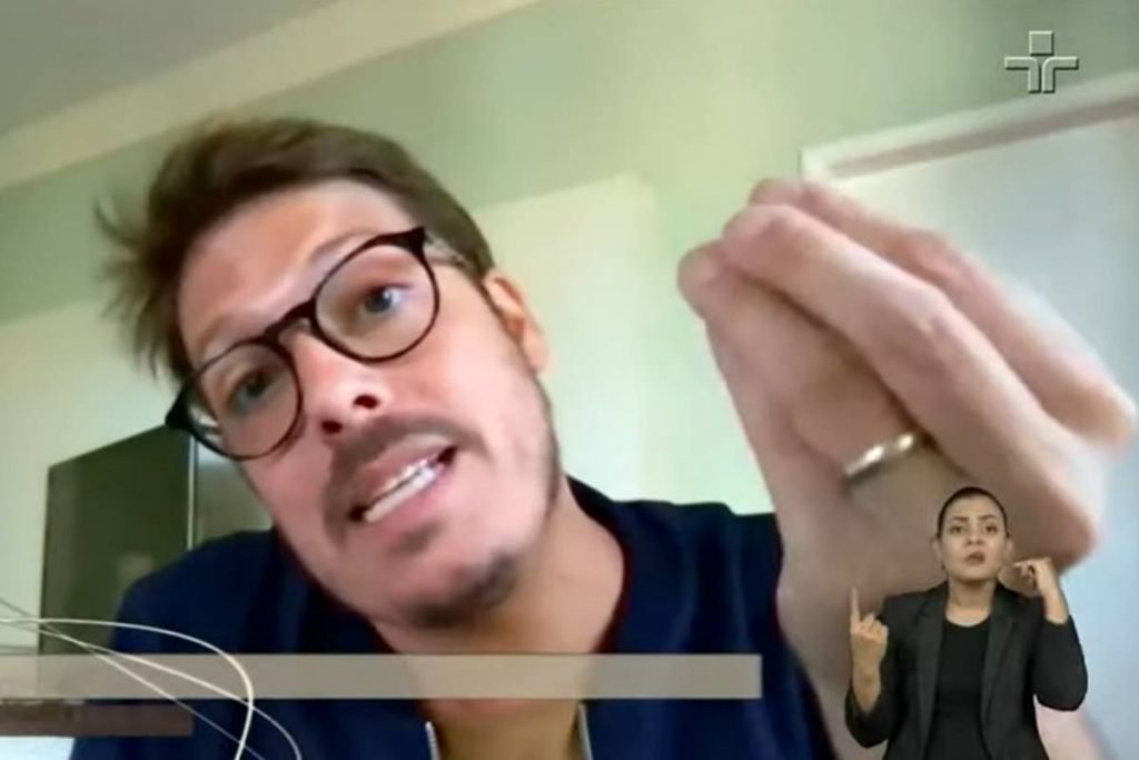 Fábio Porchat no Roda Viva