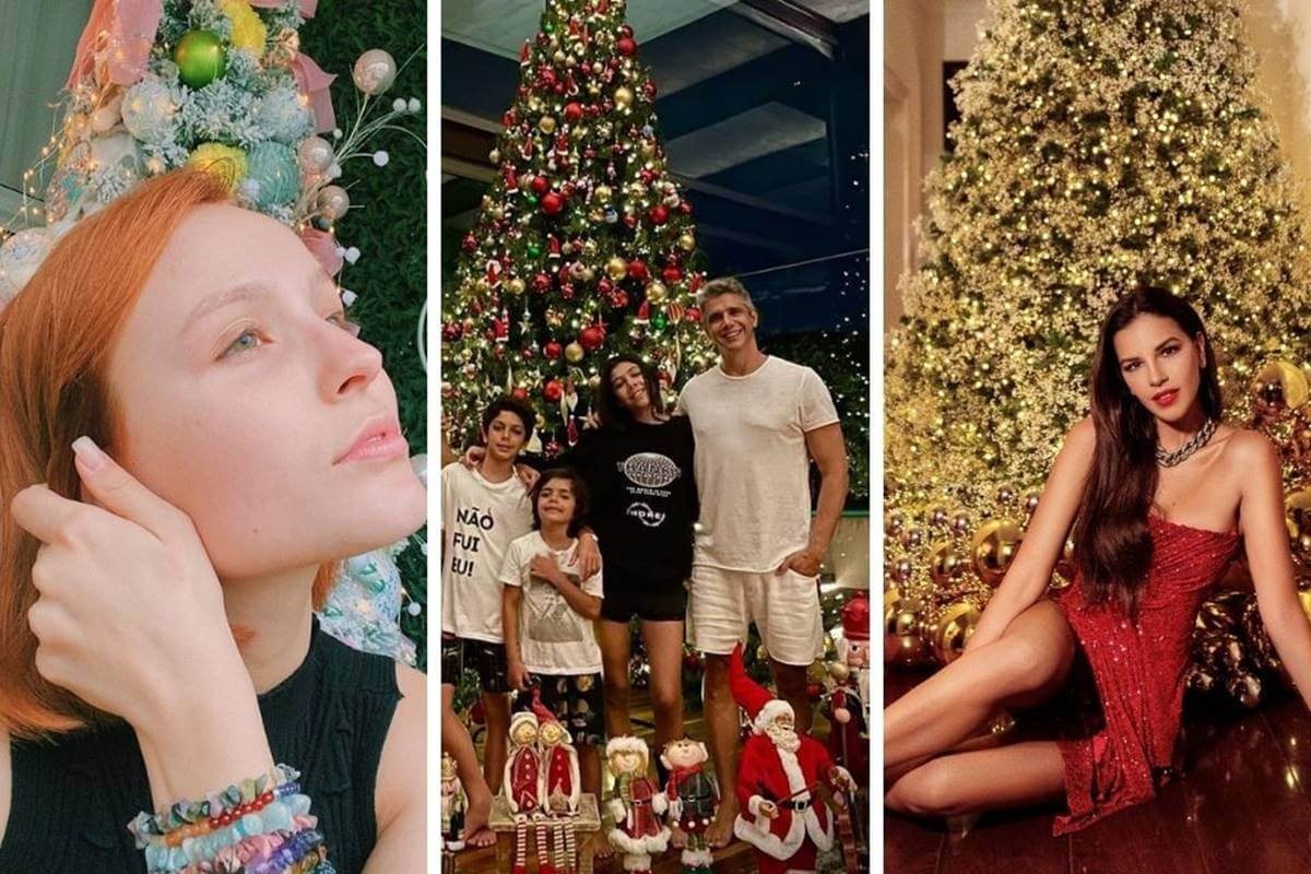 Árvore de Natal dourada: glamour e brilho na decoração natalina