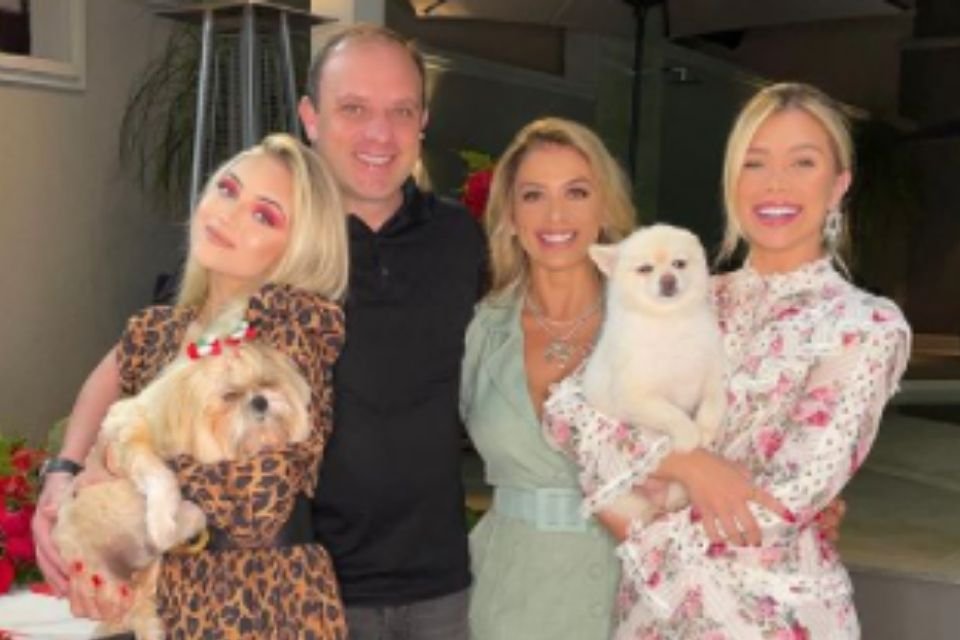 Maria Clara, Flávio Pavanelli, Luciana Pavanelli e Flávia Pavanelii
