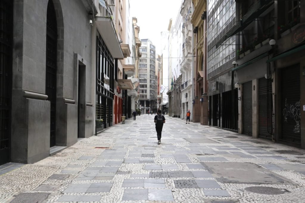 Cidade de São Paulo na fase vermelha