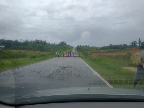 rompimento de BR Acre