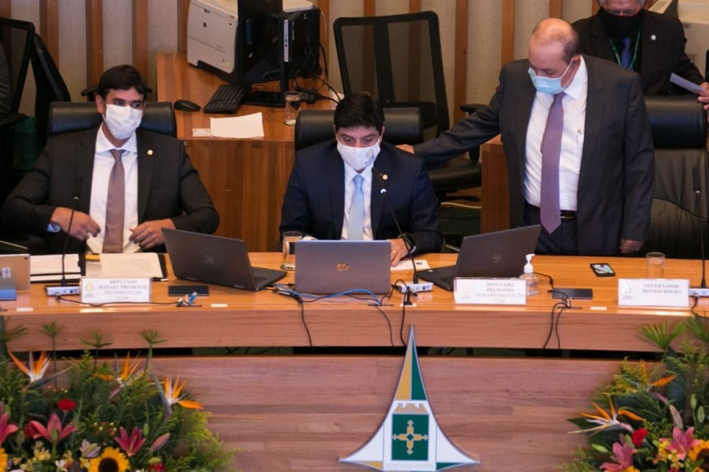 Posse da mesa diretora da CLDF