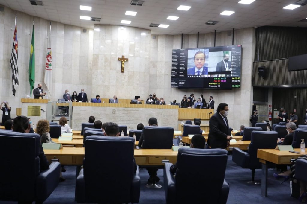 Plenário da Câmara Municipal de São Paulo