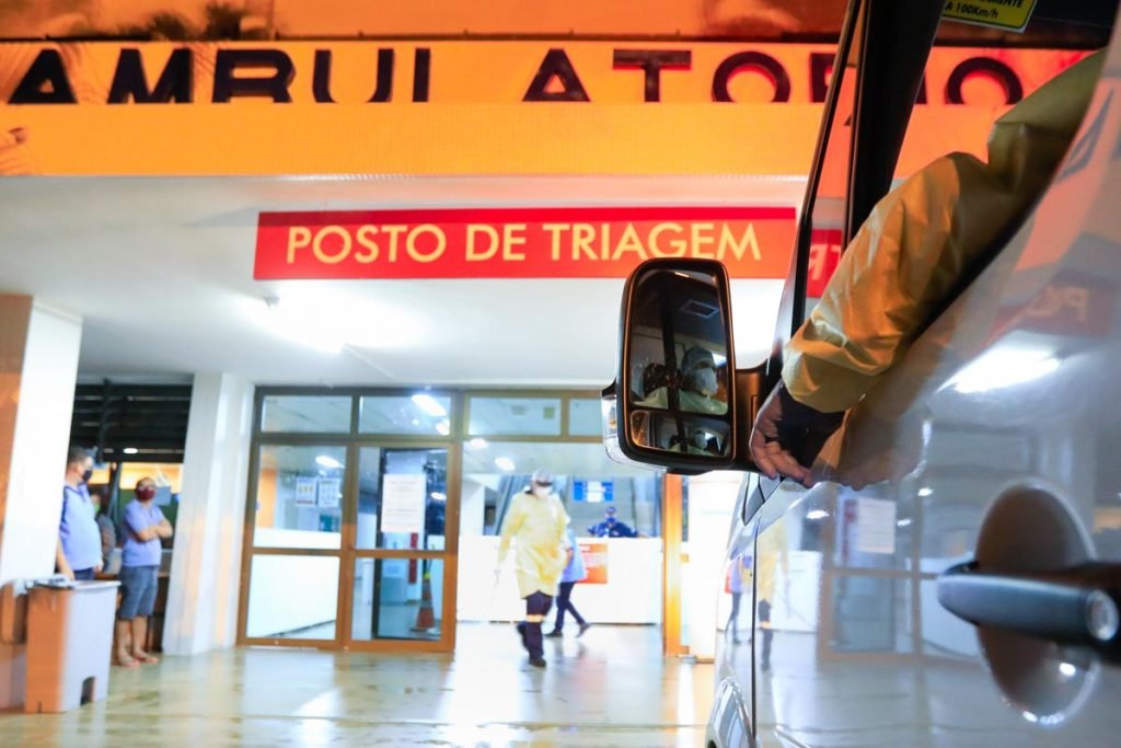 Pronto socorro do HRAN na pandemia do novo coronavirus