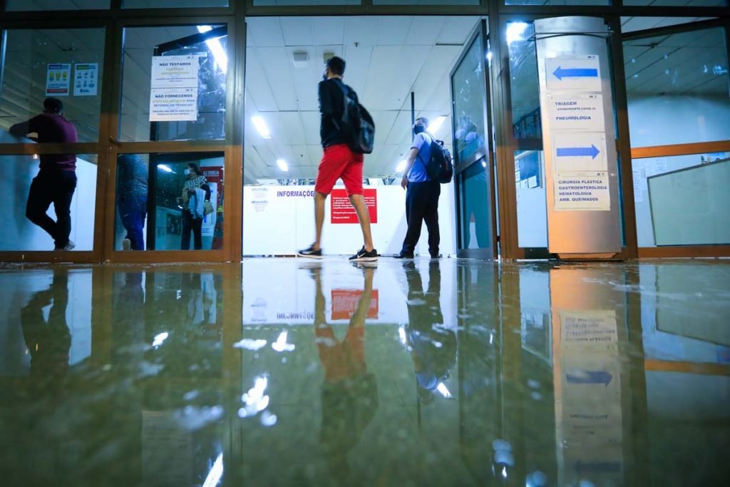 Pronto socorro do HRAN na pandemia do novo coronavirus
