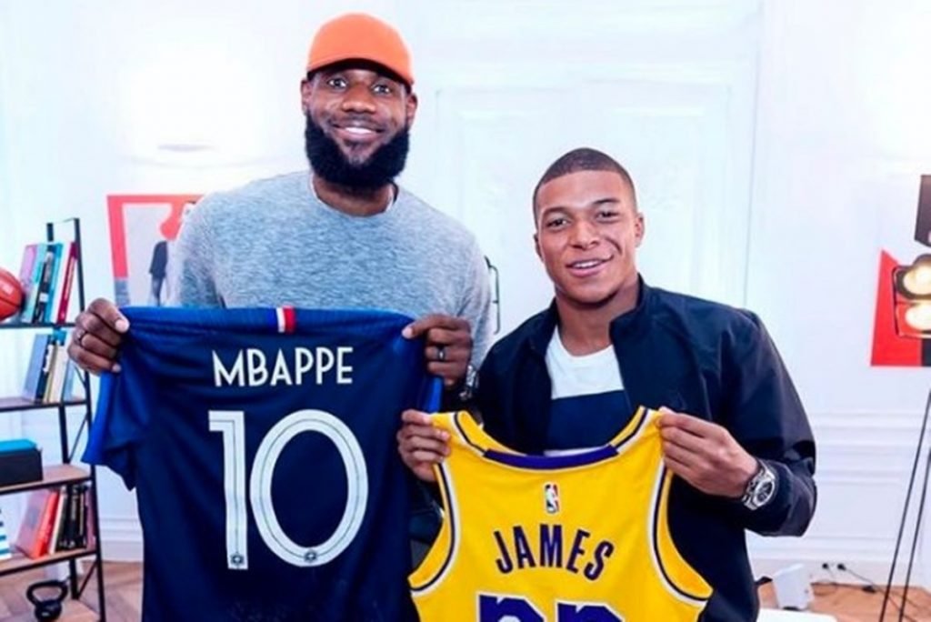 lebron collab mbappe