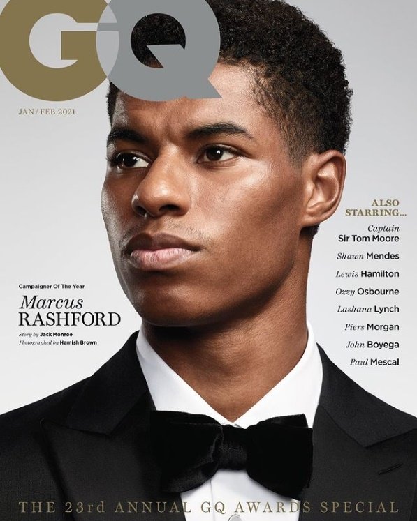 Rashford capa GQ