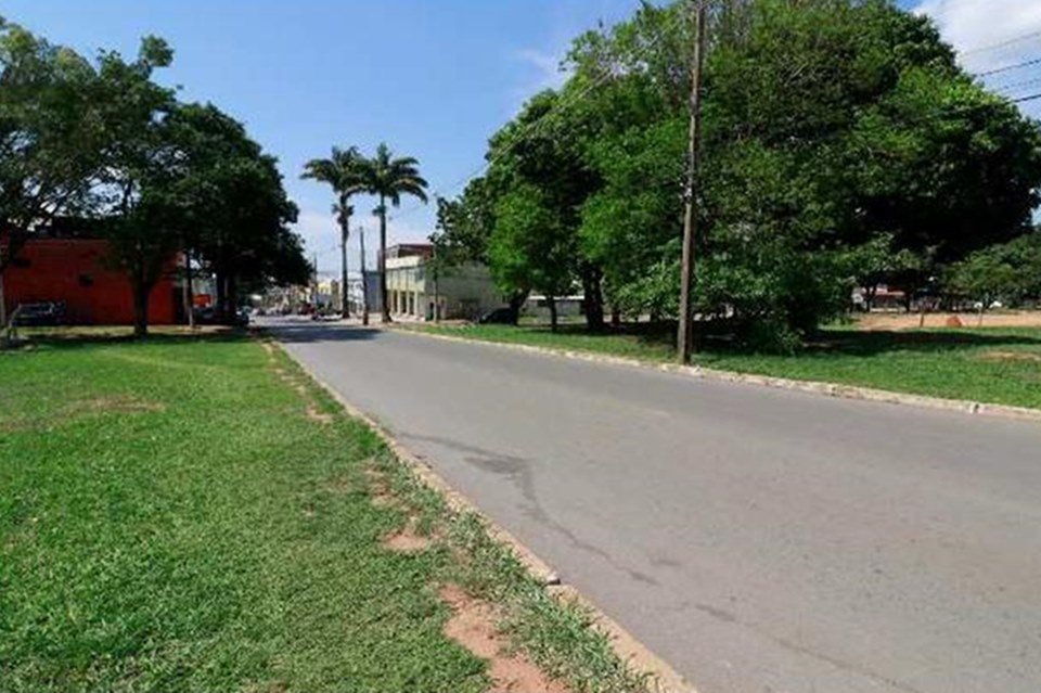 Rua em Planaltina