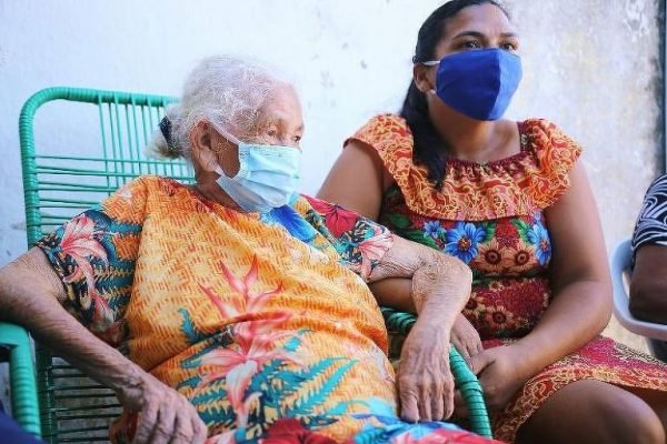 idosa de 108 anos vence a covid-19 em maceió