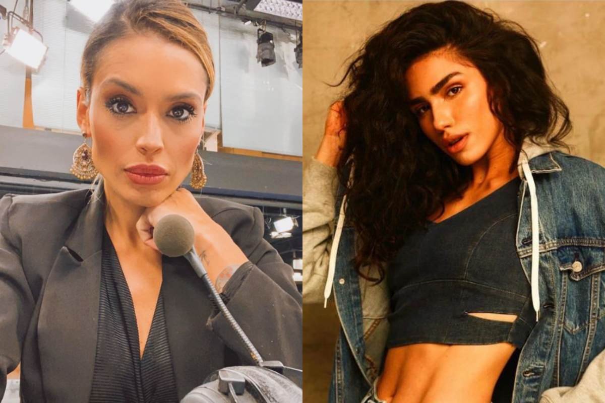 Alline Calandrini e bailarina do Faustão não escondem clima de romance ...