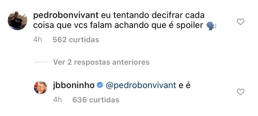 Spoilers Boninho