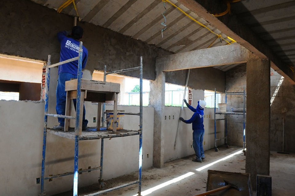 Obras das UPAS estão avançadas no DF