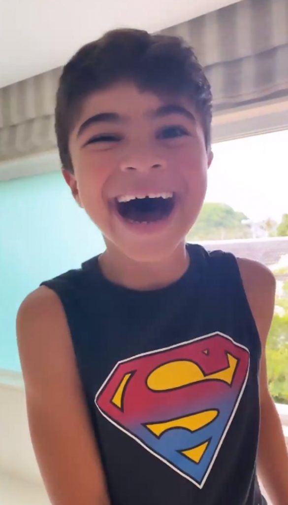 Antonio, filho de Juliana Paes
