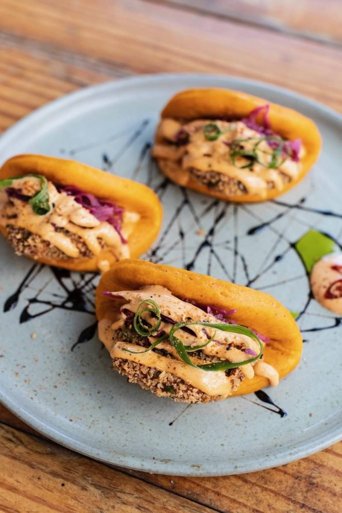 Crispy Chicken Buns