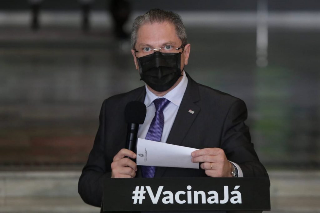 Jean Gorenstein em entrevista coletiva em 11 de janeiro.